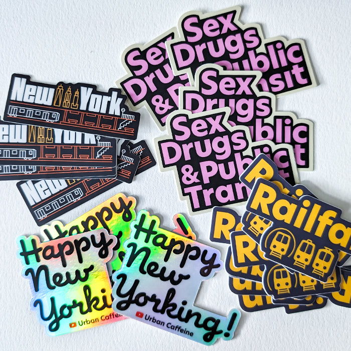 New York City Sticker (NYS Skyline)
