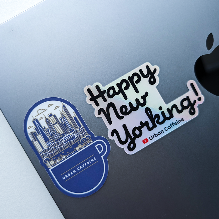 "Urbanism in a Cup" Vinyl Sticker