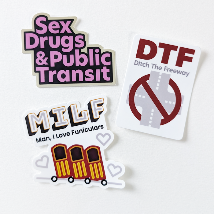 MILF Sticker (Man, I Love Funiculars)